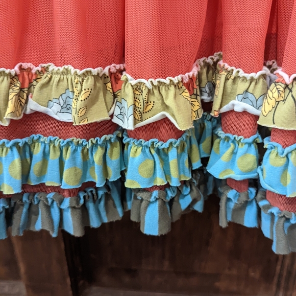 Matilda Jane Floral Fields Twirling Skirt, Multiple layers, Size 8 - Picture 2 of 5